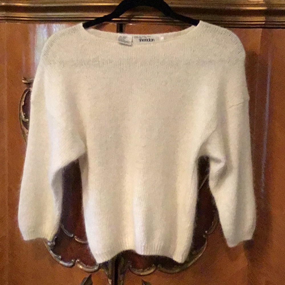 Sheridan Ivory Soft, Fuzzy Sweater